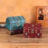 Wooden Desktop Retro Jewelry Box With Lid For Organizing And Decoration Display