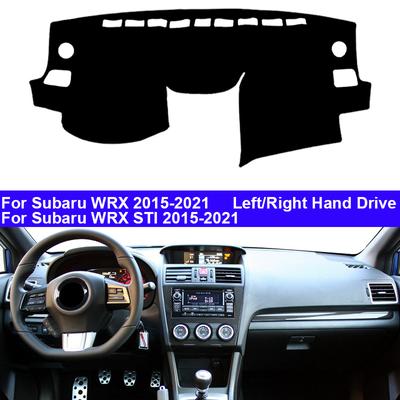 Автомобильный внутренний чехол на приборную панель для Subaru WRX 2015-2026 WRX STI Защитный коврик на центральную консоль Коврик на приборную панель Защита от солнца 2020 2019 2018
