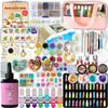 Ailes UV Resin Accessory Kit UV Resin Set Carefully Selected Item Set Includes Necessary Tools You Can Make Shakashakaresin (L)