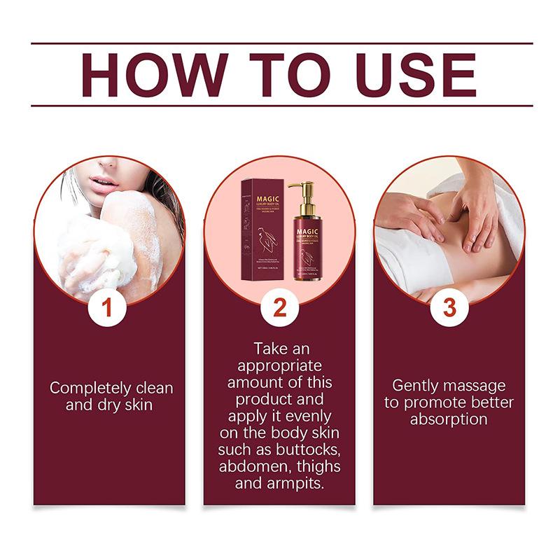 Трансграничное Магическое Укрепляющее Масло для Тела с Натуральными Эфирными Маслами