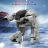 ED209 Robot Mecha Building Blocks Warrior Robot ED-209 Enforcement Robot Combat Mech Armor Building Toy Set 269 Pieces