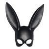 Fshion Rabbit Masquerade Mask Sexy Bunny Long Ears Carnival Halloween Party Prop Accessories