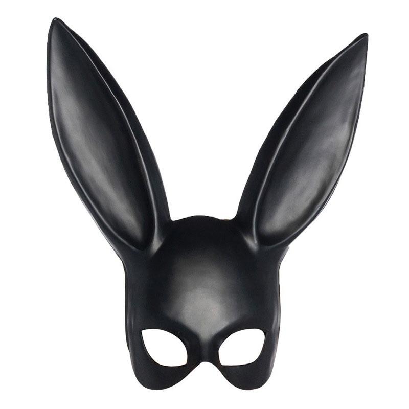 Fshion Rabbit Masquerade Mask Sexy Bunny Long Ears Carnival Halloween Party Prop Accessories