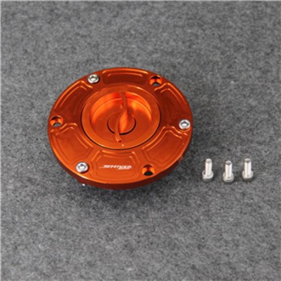 Золотая крышка бензобака с ЧПУ для мотоцикла без ключа, крышка топливного бака для Aprilia Shiver 750 All