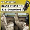 2x Для 2007-12 Hyundai Santa Fe 3.5L Передняя/Задняя Левая Внутренняя Ручка Внутренней Двери