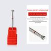 1Pcs Diamond Milling Cutter Bald Nail Drill Bits For Manicure Accessory Drill Bit For Nails Cuticle Remove Tools