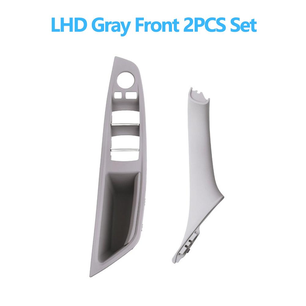 Left Hand Driver Interior Door Window Switch Panel Pull Handle Set For BMW F10 F11 F18 520 523 525 528