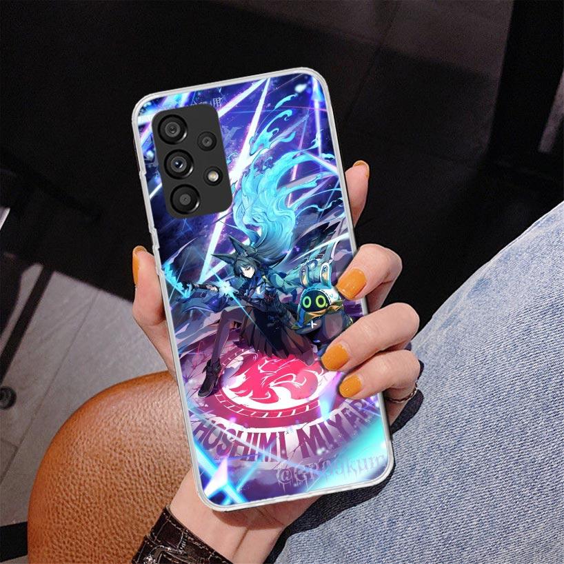 Чехол для телефона Hoshimi Miyabi Zenless Zone Zero ZZZ для Samsung Galaxy A17 A37 A57 A16 A26 A36 A56 A15 A14 A13 A55 A54 A53 A35 A34 A