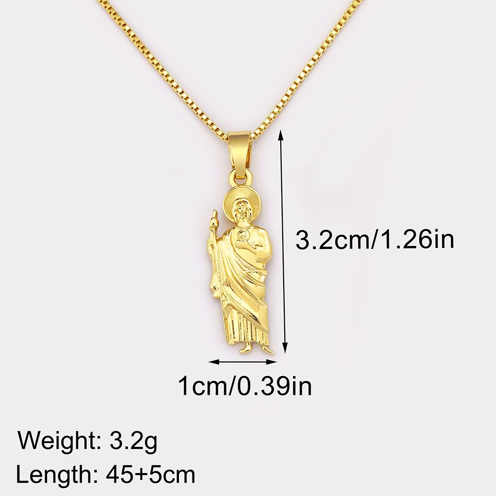 Nidin Новая Мода Религиозный Стиль Выбор Размеров S/M/L Очаровательное Подвесное Ожерелье для Женщин Цепочка-Чокер Женские Украшения Повседневный Вечерний Подарок