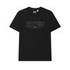 White Versatile Fashion Cool Breathable Sports Casual Simple Soft Comfortable Knitted Short Sleeve T-Shirt Men Tops Black F11M523101F-BK