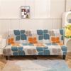 Folding Sofa Bed Cover for Living Room Armless Sofa Covers Elastic Spandex Material Soft Slipcovers