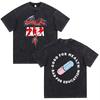Japanese Anime Akira Vintage Tshirt Unisex Unisex Cotton Casual Oversized Unisex Couples Streetwear Trendy Y2k Short Sleeves Classic