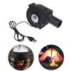 5V USB Air Blower Grill Wood Stove Outdoor Mobile Portable USB Barbecue Fan Outdoor Camping Picnic Grill Cooking Fan