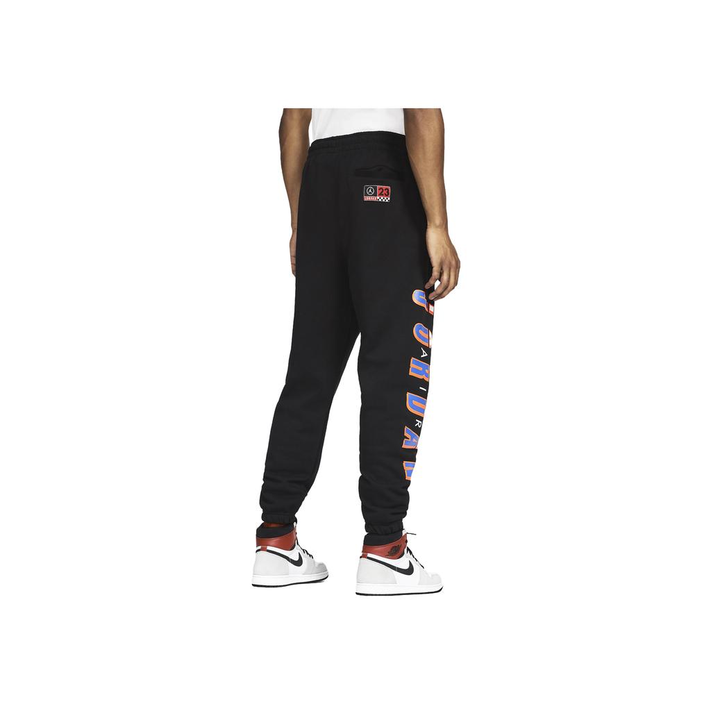 Jordan Sport DNA Letter Print Drawstring Knit Joggers Men Bottoms Black CV2979-010