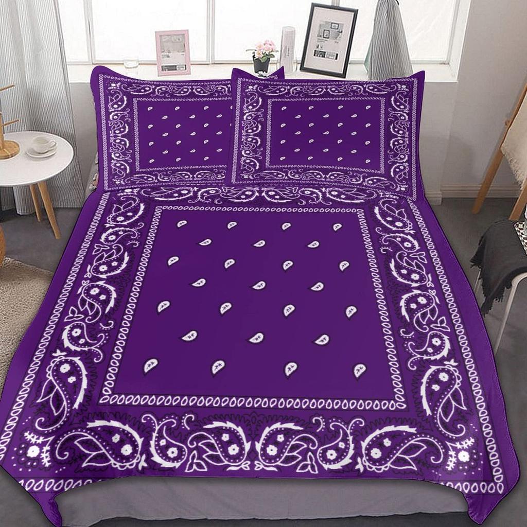 Постельное белье из микрофибры «Четыре сезона», трехпредметный пододеяльник