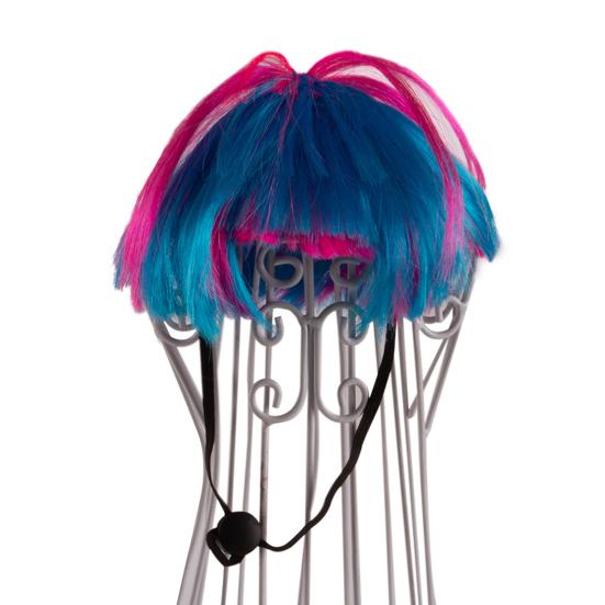 Регулируемый моющийся многоразовый привлекательный парик для кошек и собак для украшения фестиваля на Хэллоуин