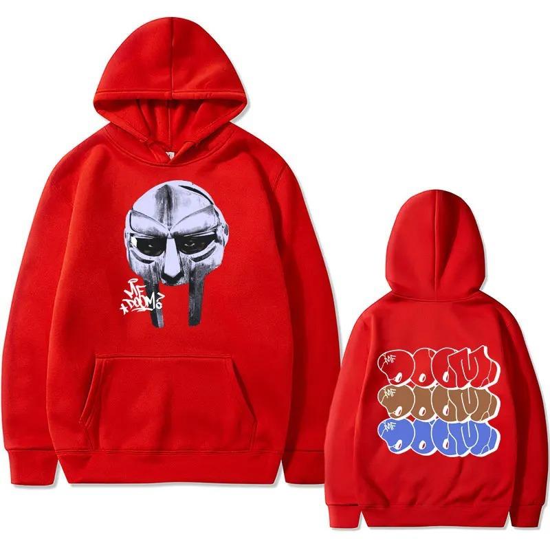 Hip Hop Doom Mask Madlib Madvillain Men's Hoodie Sweatshirt Men Womnen Fashion Brand Design Pullover Fleece Hoodies