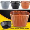 Hollow Children Bike Basket Plastic Scooter Handlebar Basket Rear Cycling Accessories