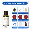 Набор для восстановления фар автомобиля Восстановление линз фар Удаление окисления Пожелтения Царапин Жидкий Полимер Химическая Полировка