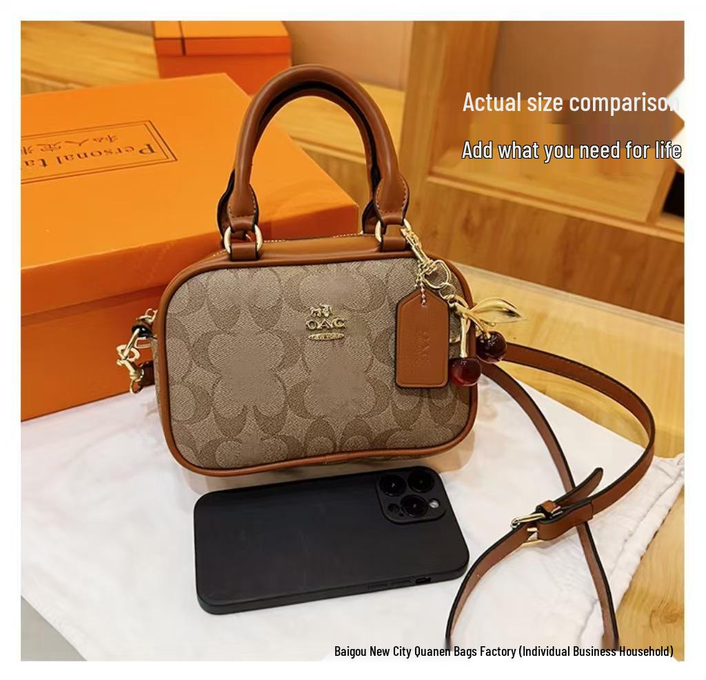 Retro European & American Women's Handbag: Trendy, Versatile, High-Quality Shoulder & Crossbody Bag