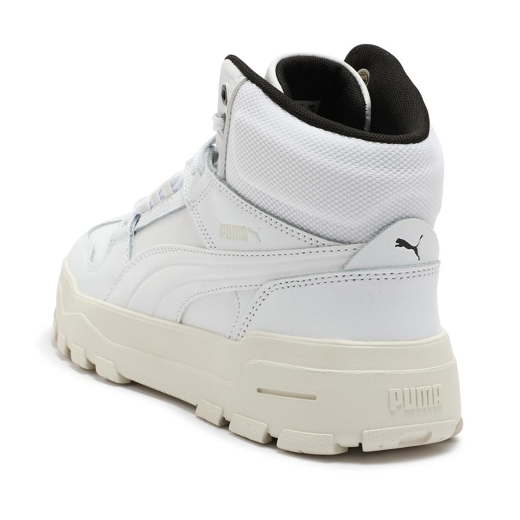 Puma Rebound Резкие Универсальные Кроссовки Мид-Топ Унисекс Кроссовки Белые 397468-01