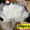Белые сосновые иголки искусственные елочные украшения DIY листья ветки венок украшение для дома и сада новогодняя вечеринка поставки
