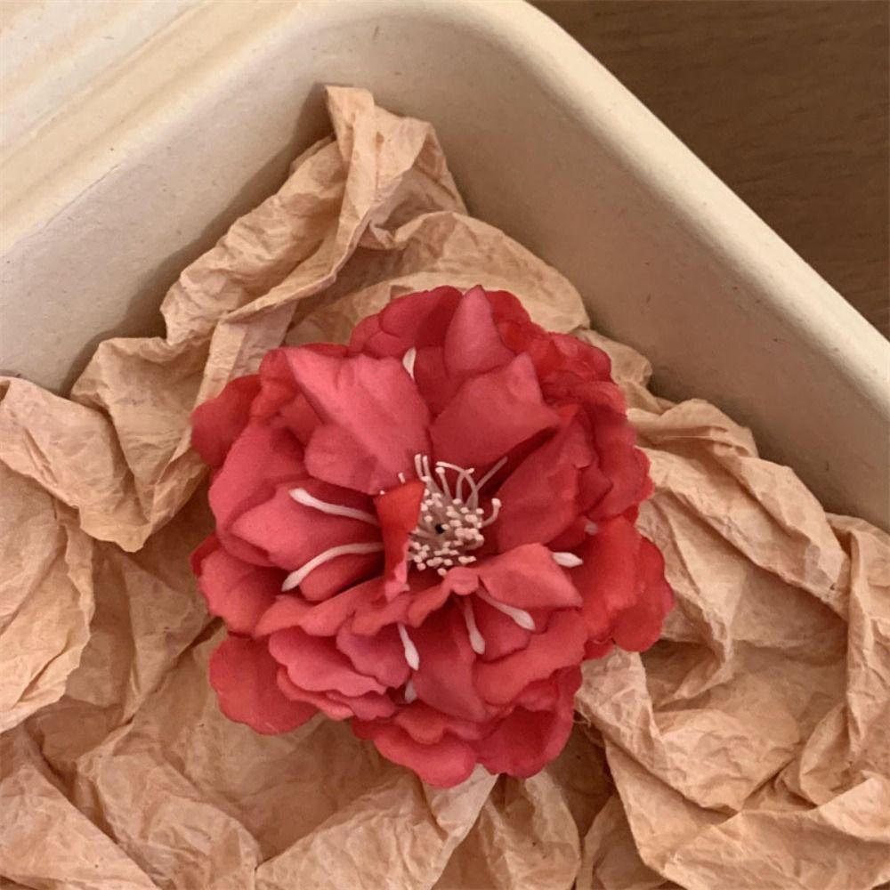 Headwear Flower Hair Clips French Style Hair Clip Hair Accessories Hair Claws  Sand