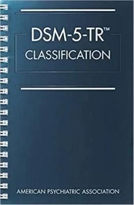 Классификация DSM 5 TR Английский Спиральный переплет # IND 372