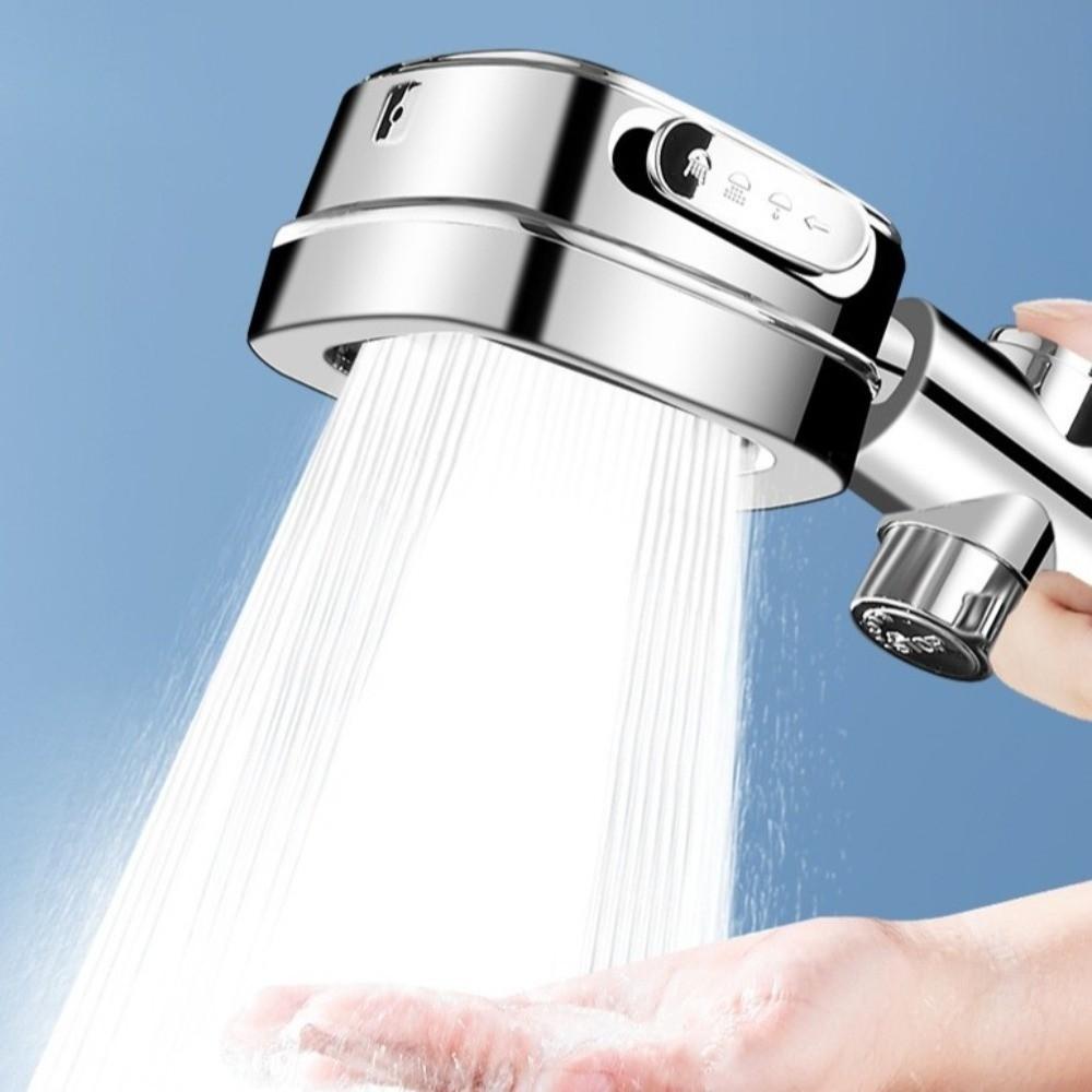 Душевая лейка высокого давления с остановкой одним нажатием кнопки Простая установка Регулируемая душевая лейка Душ