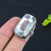 Aqua Apatite Gemstone 925 Sterling Silver Gift Jewelry Ring Size 7