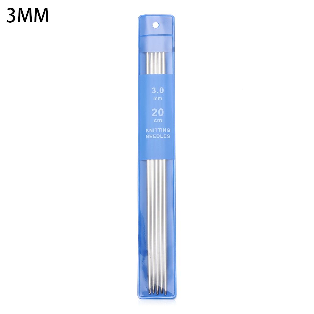 Швейные принадлежности Набор для рукоделия Крючки для вязания Металлические спицы для вязания Прямые спицы Инструменты для вязания