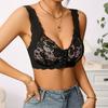 Ice Silk Thin Women's Push-up Anti-sagging Bra Large Size Underwear No Steel Ring Beautiful Back Seamless Bra