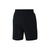 Li-Ning Серия для бадминтона, однотонные шорты с эластичным поясом, мужские штаны, черные AAPS047-1