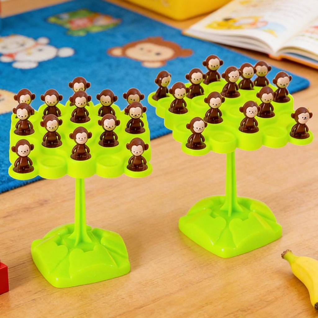 Monkey Balance Tree Focus Balance Training Детские игрушки Складные музыкальные серии Интерактивная настольная игра для родителей и детей