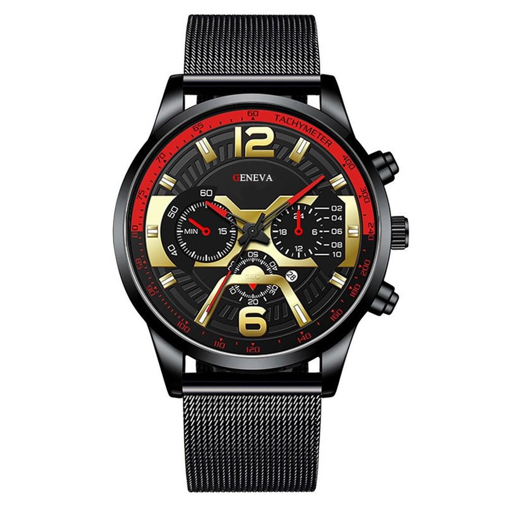 Мужские водонепроницаемые светящиеся наручные часы-будильник для бега