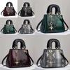2023 New Fashion Snake Skin Leather Handbag Large Capacity Soft Pu Shoulder Bag