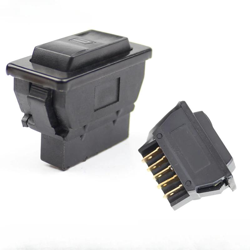 Универсальный автомобильный переключатель стеклоподъемника, подъемный переключатель, 5-контактный, постоянный ток 12 В 20 А, цвет синий/красный/зеленый