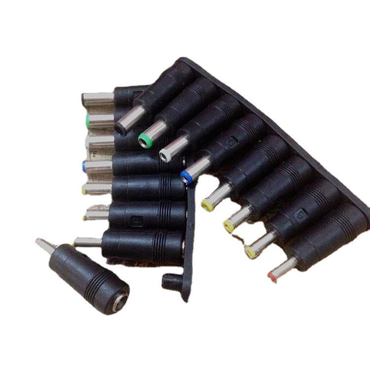 Комплект головок для преобразования постоянного тока, 8 штук: 5.5*2.1 Разъемы адаптера для ноутбука для многофункционального преобразования питания