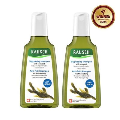 Обезжиривающий шампунь Rausch Seaweed 200 мл Duo Planning (200мл+200мл)
