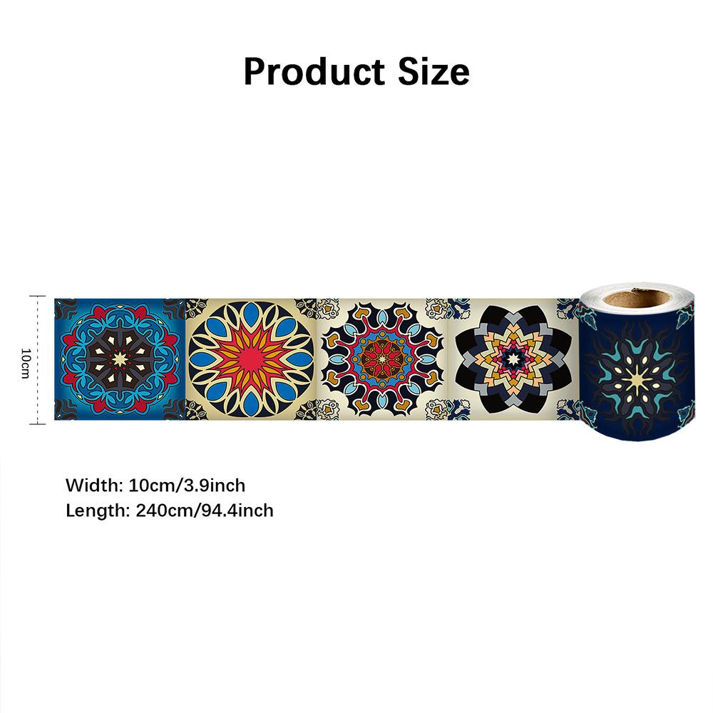 Самоклеящаяся настенная плинтусная граница, наклейка на обои, домашний декор, самоклеящаяся линия талии