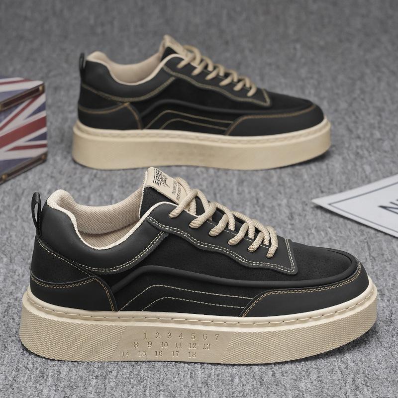 Мужская обувь новая весенняя спортивная повседневная обувь с мягкой подошвой мужская обувь на платформе нескользящая универсальная обувь