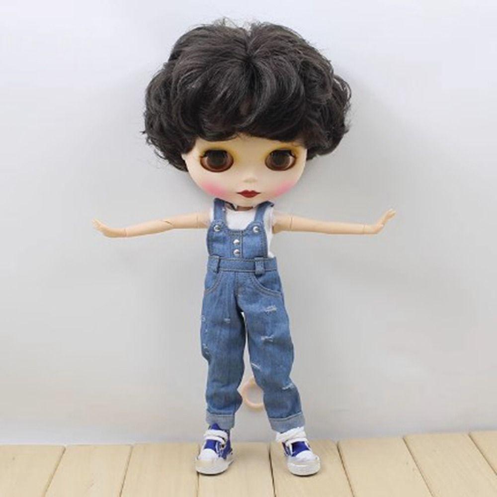 Милые джинсовые брюки, рубашка, модная футболка принцессы, одежда для кукол azone ob24 для кукол blythe