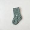 Letter N Socks Knit Soft for Kids Baby Middle Tube Stockings Long Socks for Infant Toddler Boys Girls Casual Athletic Sock