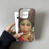 Смешной чехол для телефона с изображением уродливого мужчины для IPhone 17 16 15 14 Plus 13 12 11 Pro Max Pro Волнистый гофрированный чехол