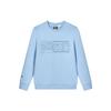 Деловой Повседневный Базовый Свитшот с Круглым Вырезом и Логотипом-Буквой Свитер с Длинным Рукавом Мужской свитшот Infinity-Blue F11M247201FLB