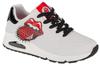 Uno-Rolling Stones Single, Womens White Sneakers