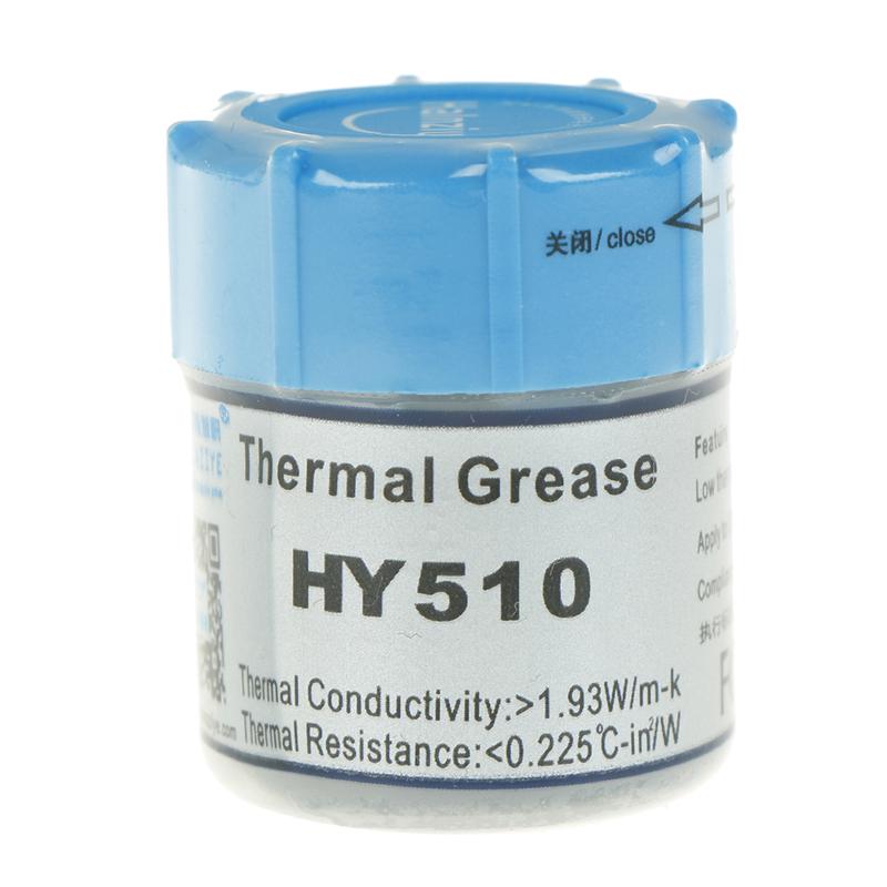 Термопаста Hy510 Серый охлаждающий гель для видеокарты Thermal Silica 20G