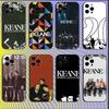 Музыкальный K-KEANE Чехол для телефона для iPhone 16,15,14,13,12,11,Mini,Pro,SE,MAX Белый Матовый Ударопрочный Чехол
