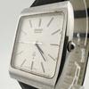 Б/у SEIKO 7830-5050 Квадратные мужские часы Seiko Кварцевые Рабочие Батарея заменена [Q422]