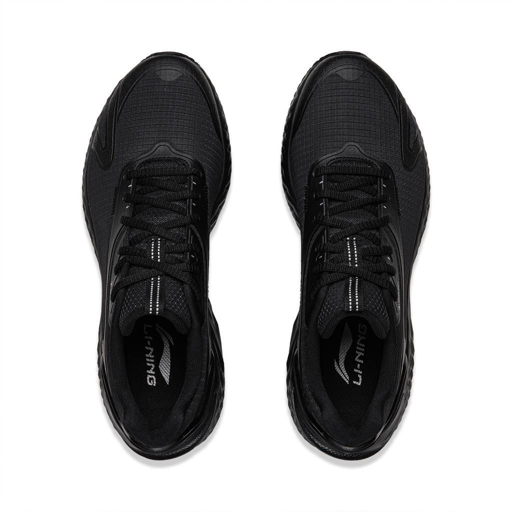 Li-Ning Модные легкие спортивные нескользящие поддерживающие дышащие низкие повседневные кроссовки для бега мужские кроссовки AGLV255-1